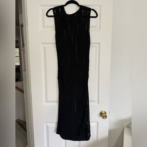 NWT Mixology Darah Dahl Crochet Midi Swim Dress